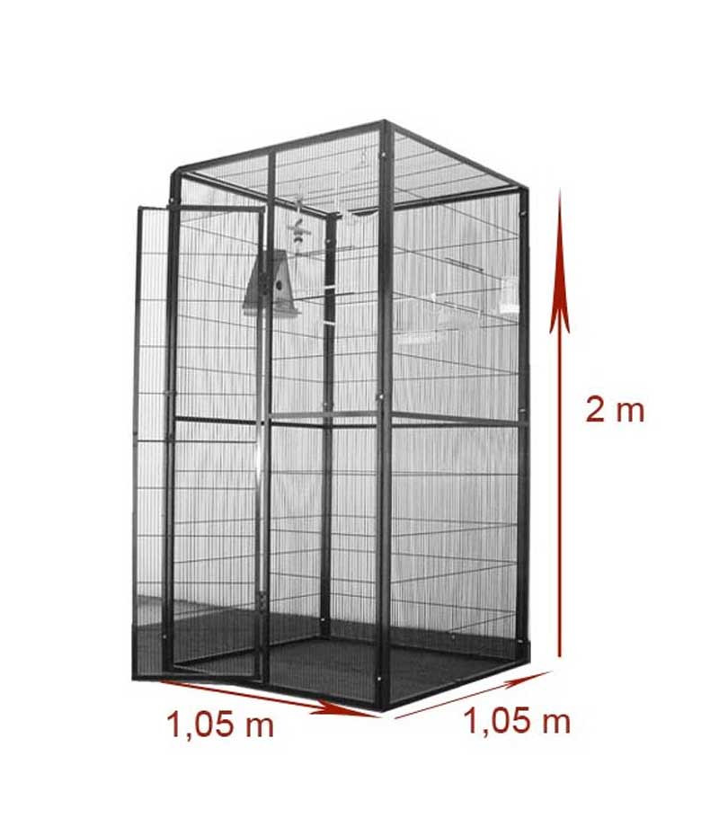 Aviaries For Little Birds 1m Indoor Aviary With Mesh Roof IMOR aviaries-for-little-birds-1m-indoor-aviary-with-mesh-roof-imor